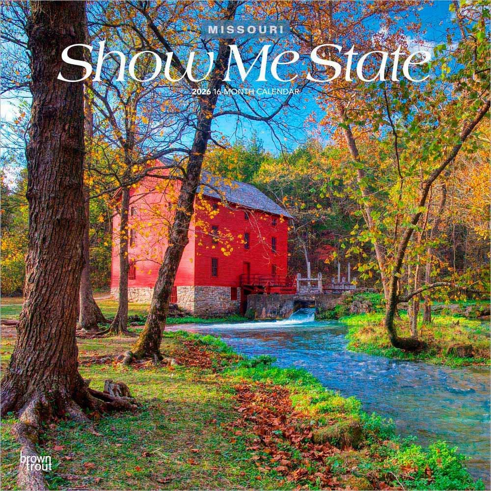 Show Me State Missouri 2026 Wall Calendar Main Product Image