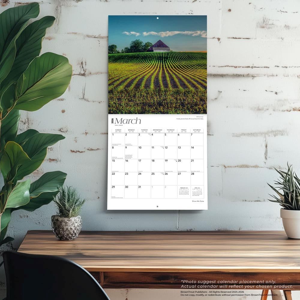 Show Me State Missouri 2026 Wall Calendar Fourth Alternate Image