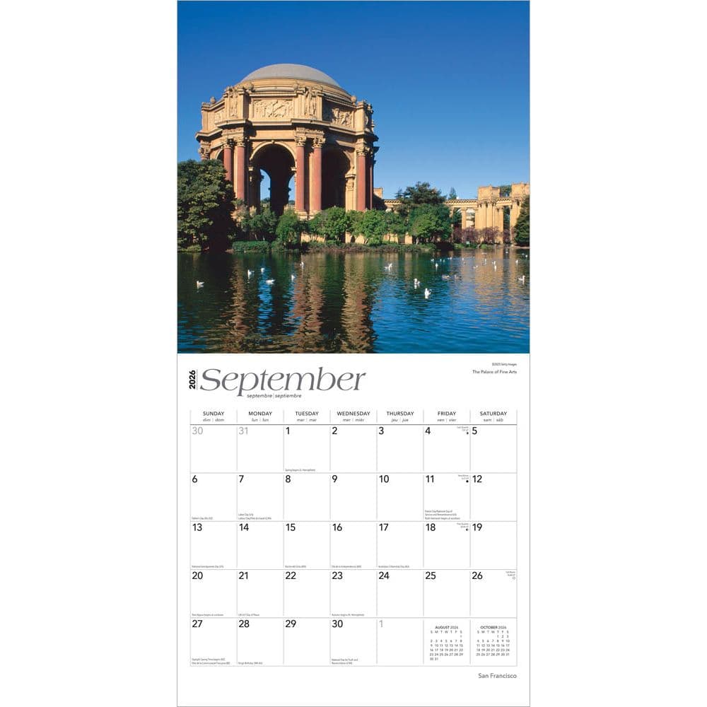 San Francisco 2026 Wall Calendar Third Alternate Image