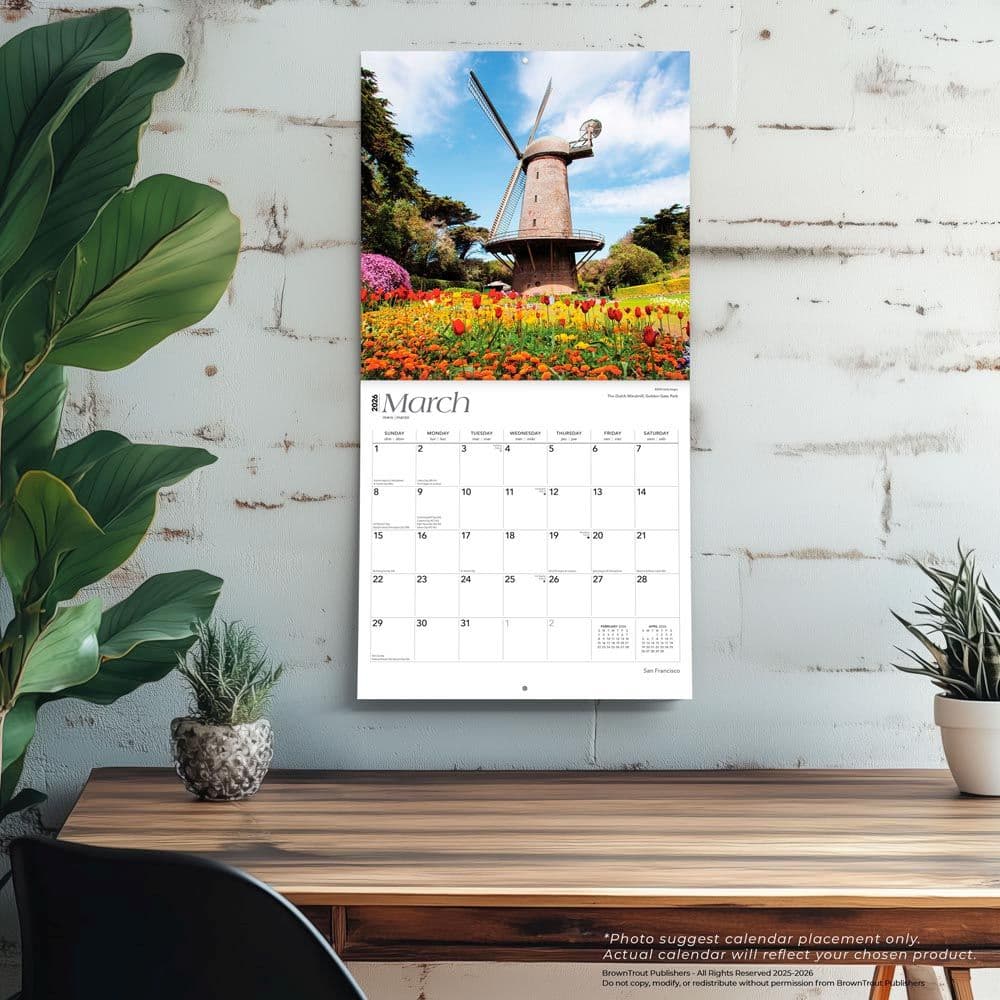 San Francisco 2026 Wall Calendar Fourth Alternate Image