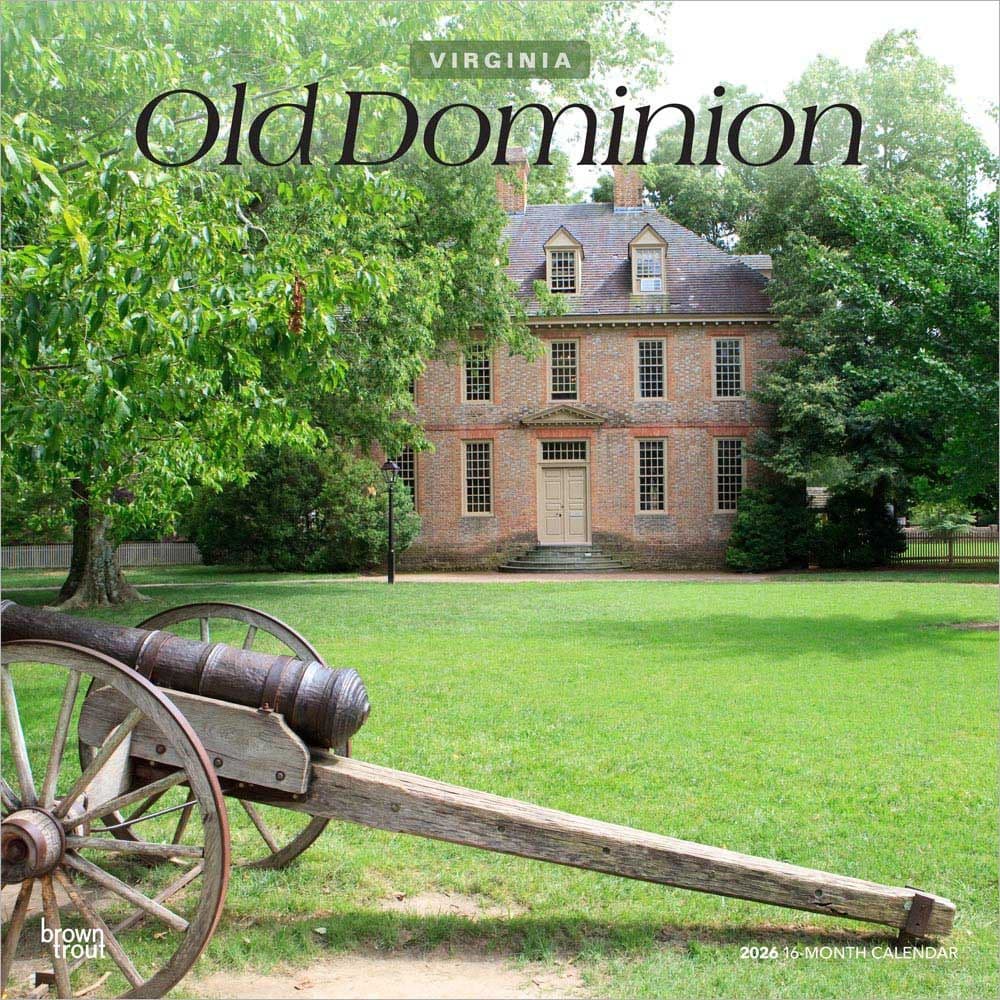 Virginia Places 2026 Wall Calendar Main Product Image