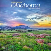 image Oklahoma Wild and Scenic 2026 Wall Calendar Main Product Image