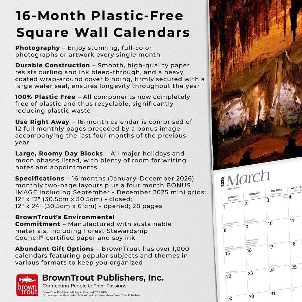 New Mexico Wild and Scenic 2026 Wall Calendar Fifth Alternate Image