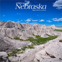image Nebraska Wild and Scenic 2026 Wall Calendar Main Product Image