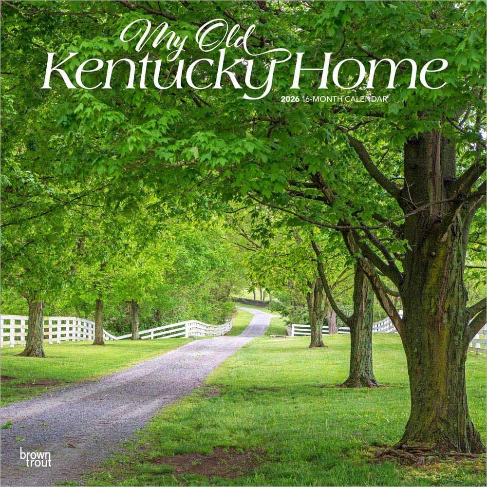 My Old Kentucky Home 2026 Wall Calendar Main Product Image