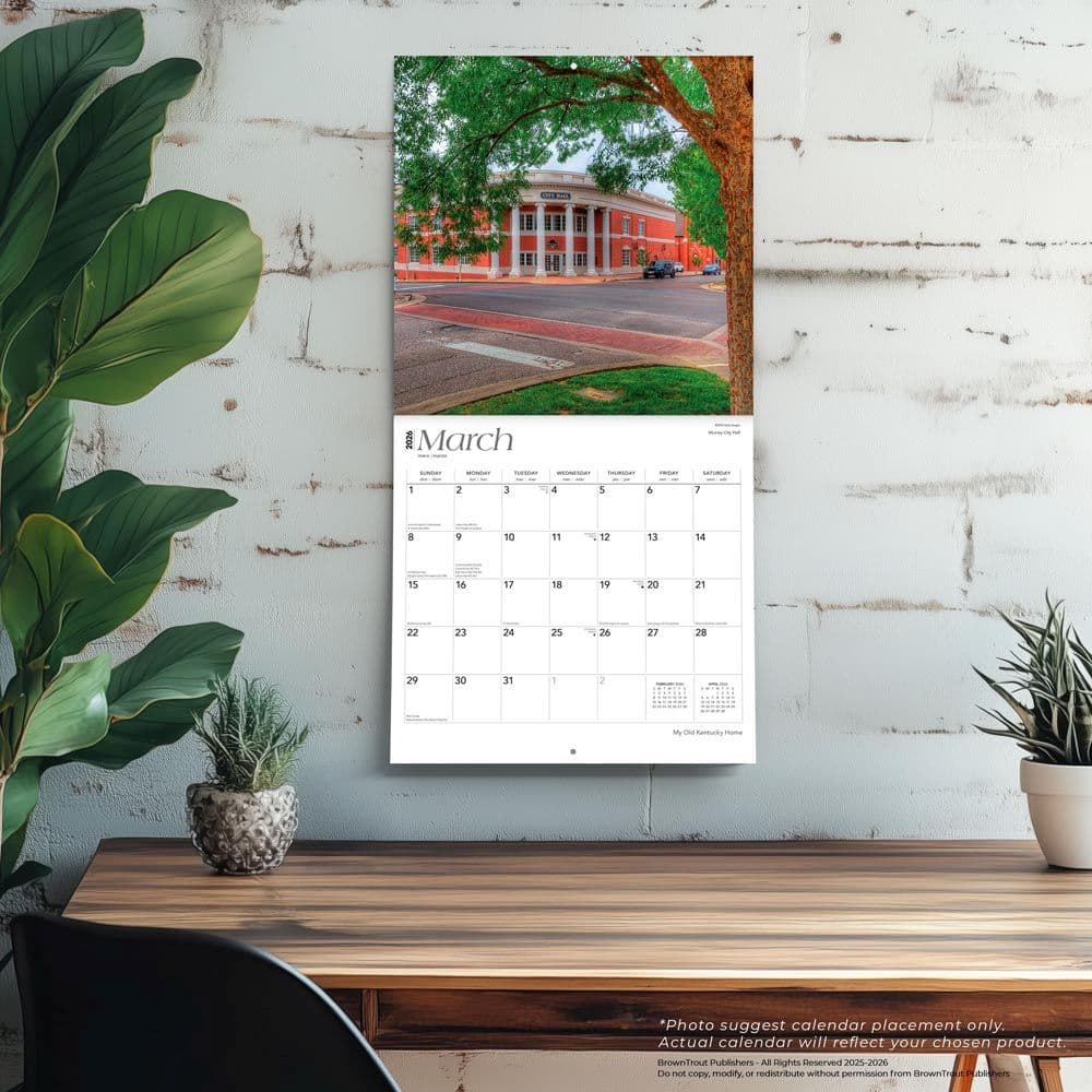My Old Kentucky Home 2026 Wall Calendar Fourth Alternate Image
