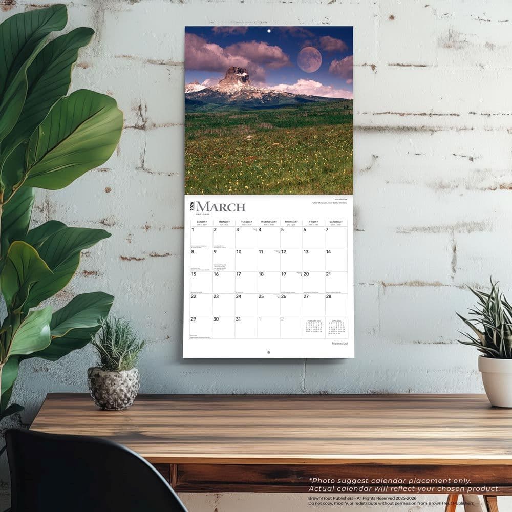 Moons 2026 Wall Calendar Fourth Alternate Image