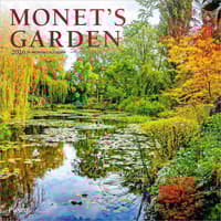image Monets Garden Plato 2026 Wall Calendar Main Product Image