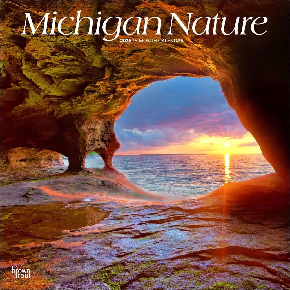 Michigan Nature 2026 Wall Calendar Main Product Image
