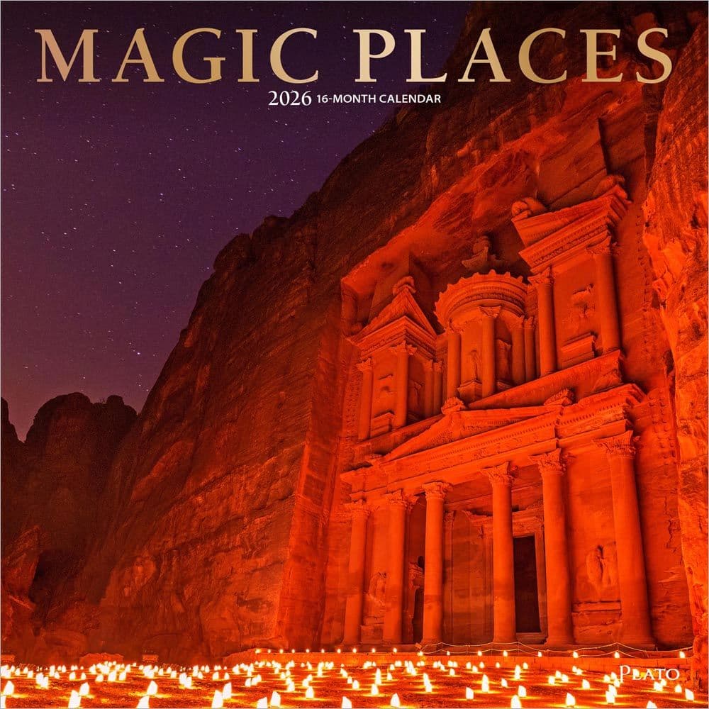 Magic Places 2026 Wall Calendar Main Product Image