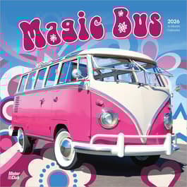 Magic Bus 2026 Wall Calendar