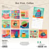 image But First Coffee 2026 Wall Calendar  First Alternate Image
