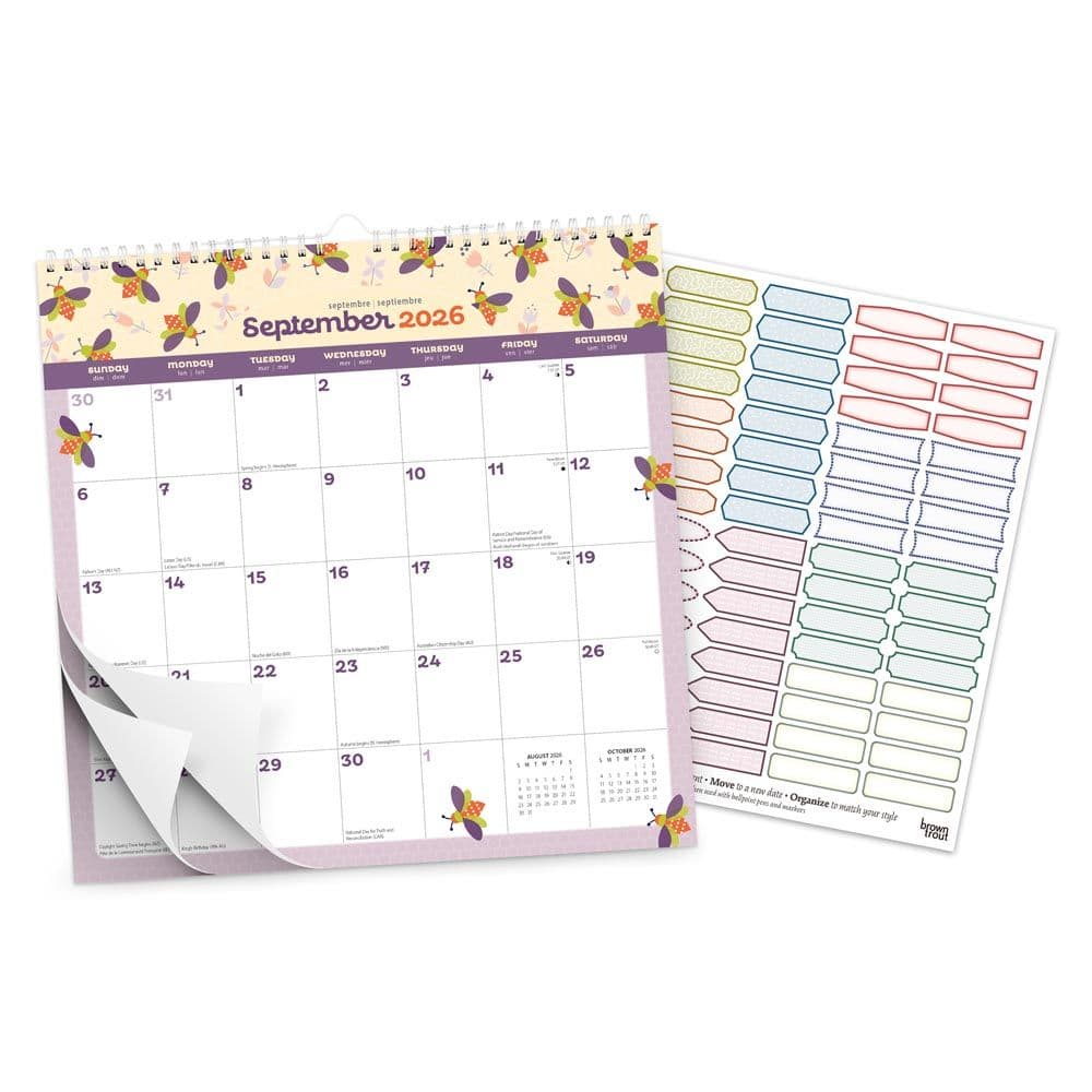 Busy Bees 2026 Wall Calendar Second Alternate Image