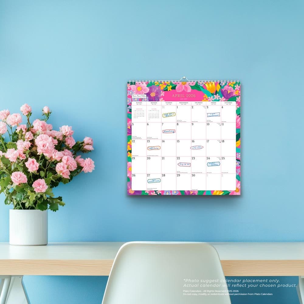 Bonnie Marcus Plato 2026 Wall Calendar Fourth Alternate Image