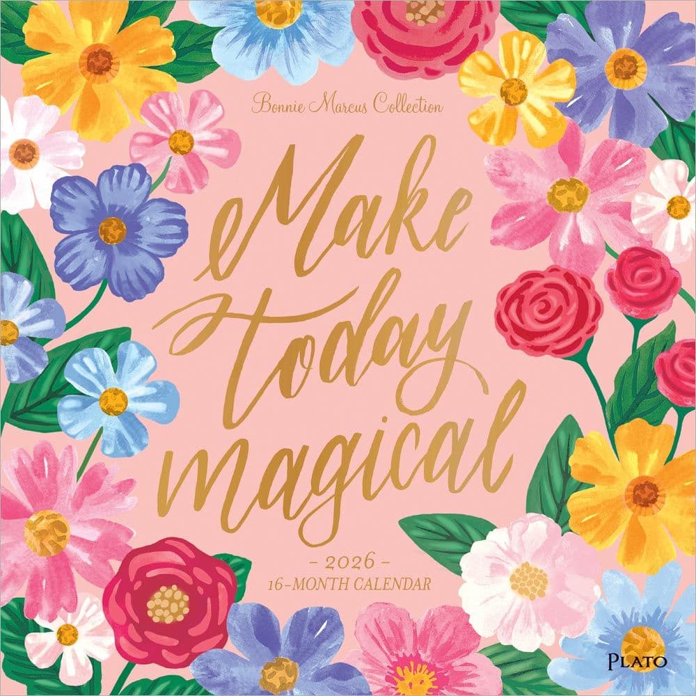 Bonnie Marcus Plato Foil 2026 Wall Calendar Main Product Image