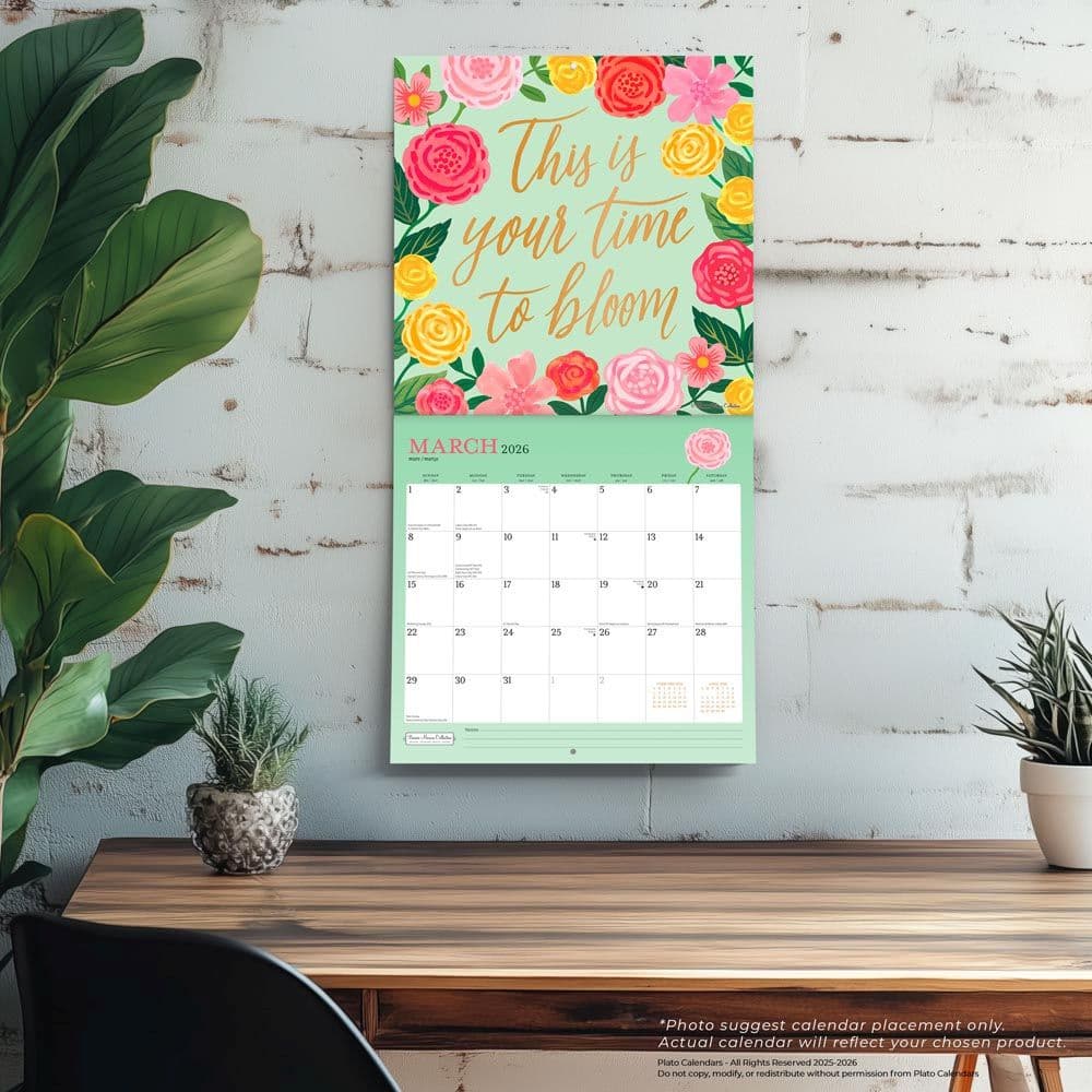 Bonnie Marcus Plato Foil 2026 Wall Calendar Fourth Alternate Image