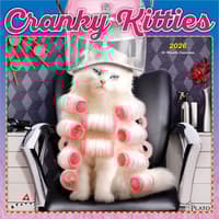image Avanti Cranky Kitties Plato 2026 Wall Calendar Main Product Image