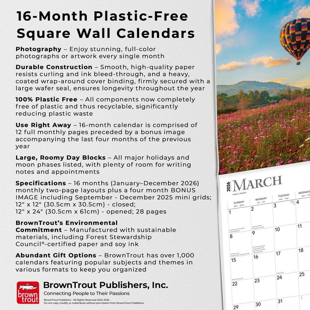Motivation 2026 Wall Calendar  Fifth Alternate Image