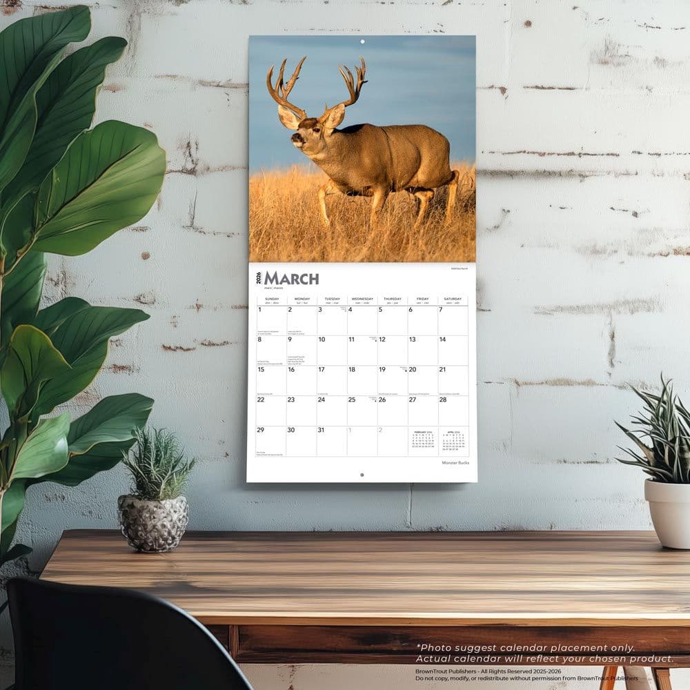 Monster Bucks 2026 Wall Calendar Fourth Alternate Image