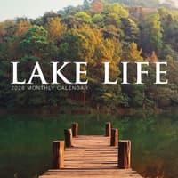 image Lake Life 2026 Wall Calendar Main Product Image