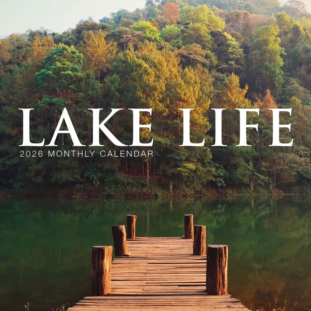 Lake Life 2026 Wall Calendar Main Product Image