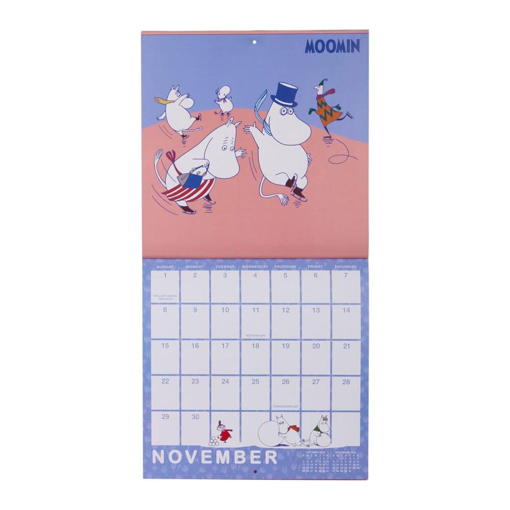 Moomin 2026 Wall Calendar  Twelfth Alternate Image