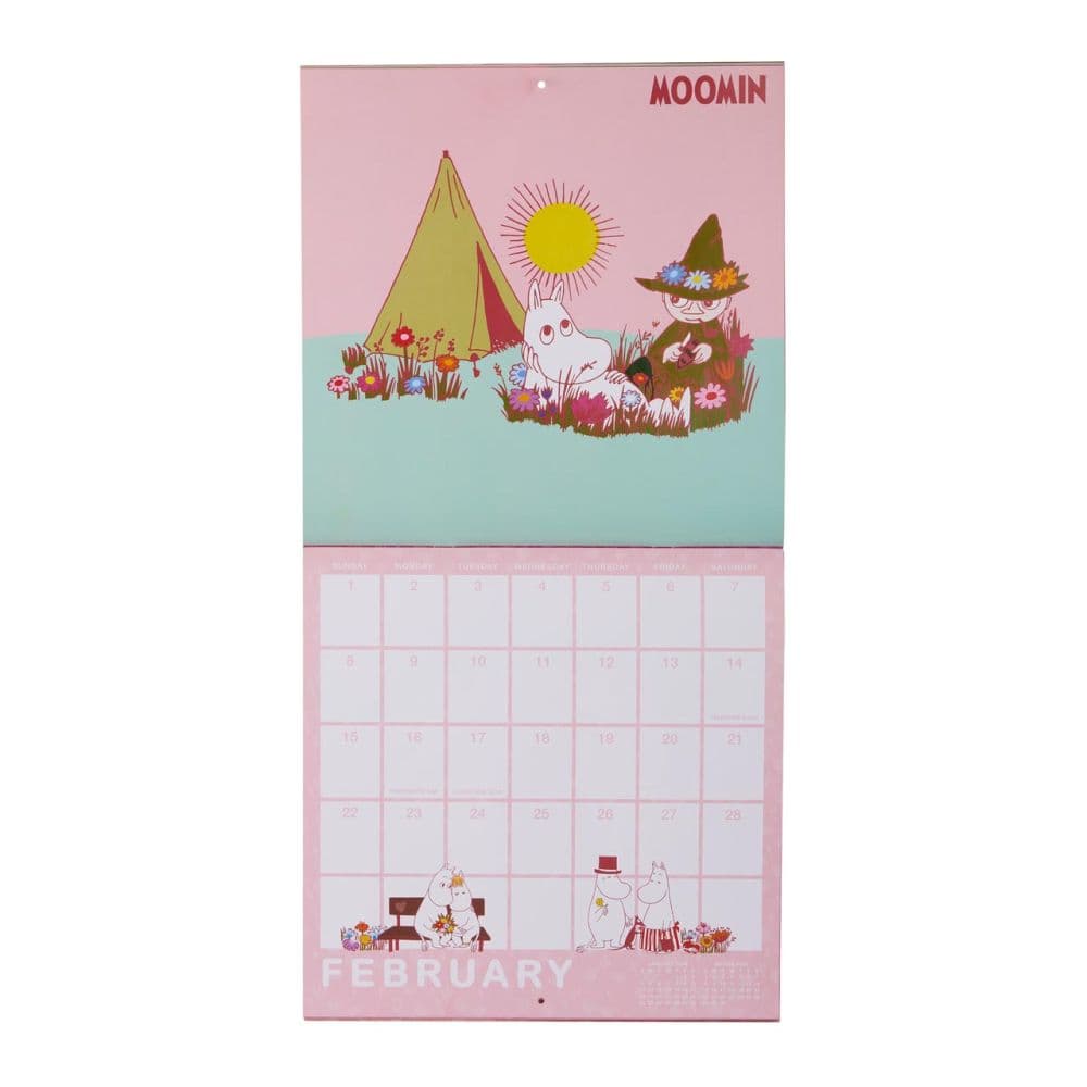 Moomin 2026 Wall Calendar  Third Alternate Image