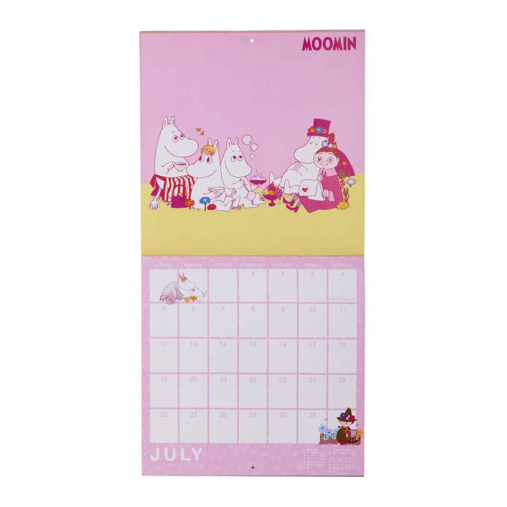 Moomin 2026 Wall Calendar  Eighth Alternate Image