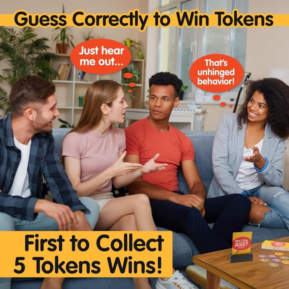 Am I the Ass Adult Party Board Game Second Alternate Image