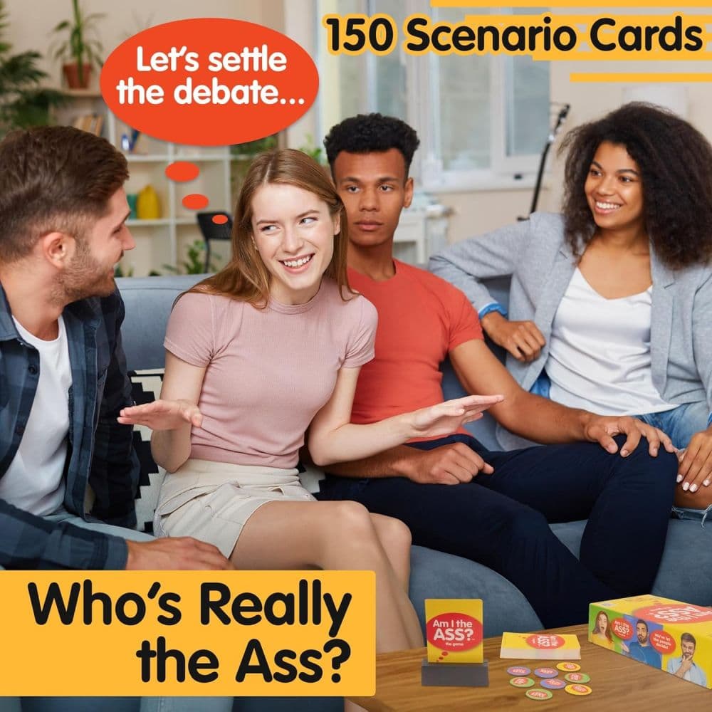Am I the Ass Adult Party Board Game Third Alternate Image