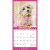 image Puppies in Pink 2026 Mini Wall Calendar Third Alternate Image