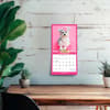image Puppies in Pink 2026 Mini Wall Calendar Fourth Alternate Image