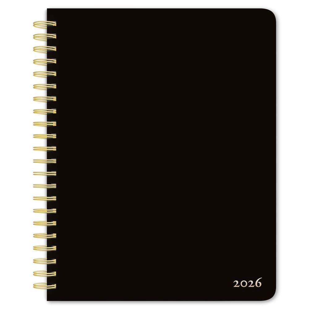Black Solid Foil 2026 Planner Main Product Image