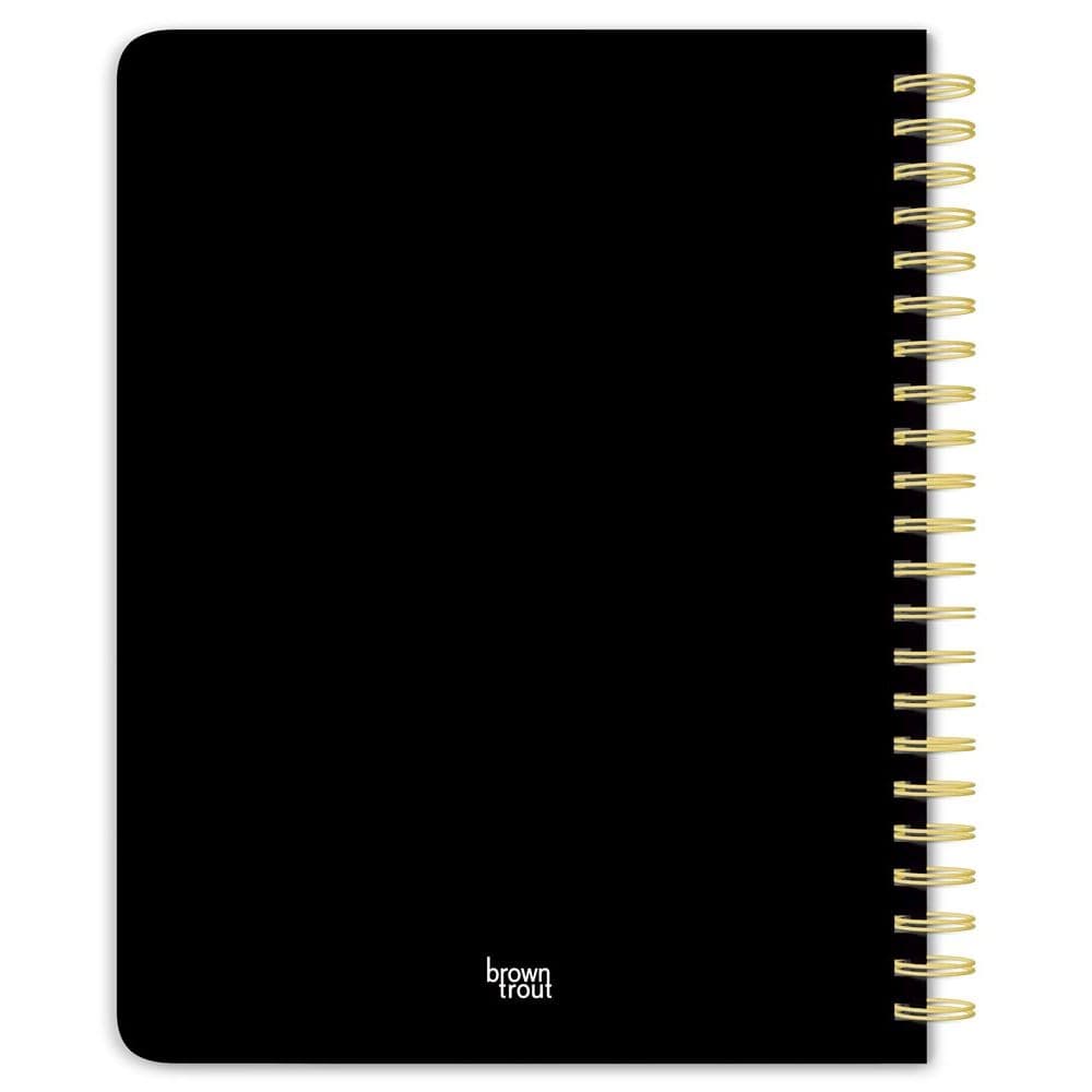 Black Solid Foil 2026 Planner First Alternate Image