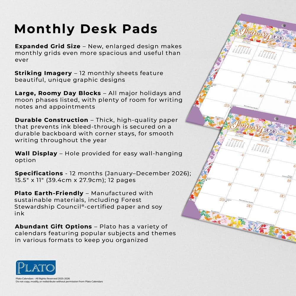 Turnowsky House 2026 Desk Pad Fourth Alternate Image
