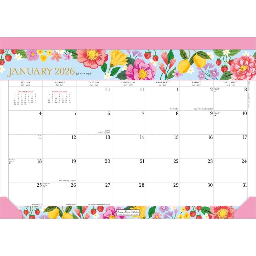 Bonnie Marcus 2026 Desk Pad Main Product Image