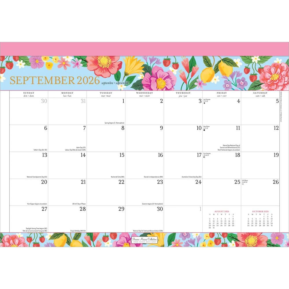 Bonnie Marcus 2026 Desk Pad Second Alternate Image