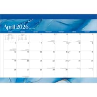 image Crackled Blush 2026 Desk Pad Second Alternate Image