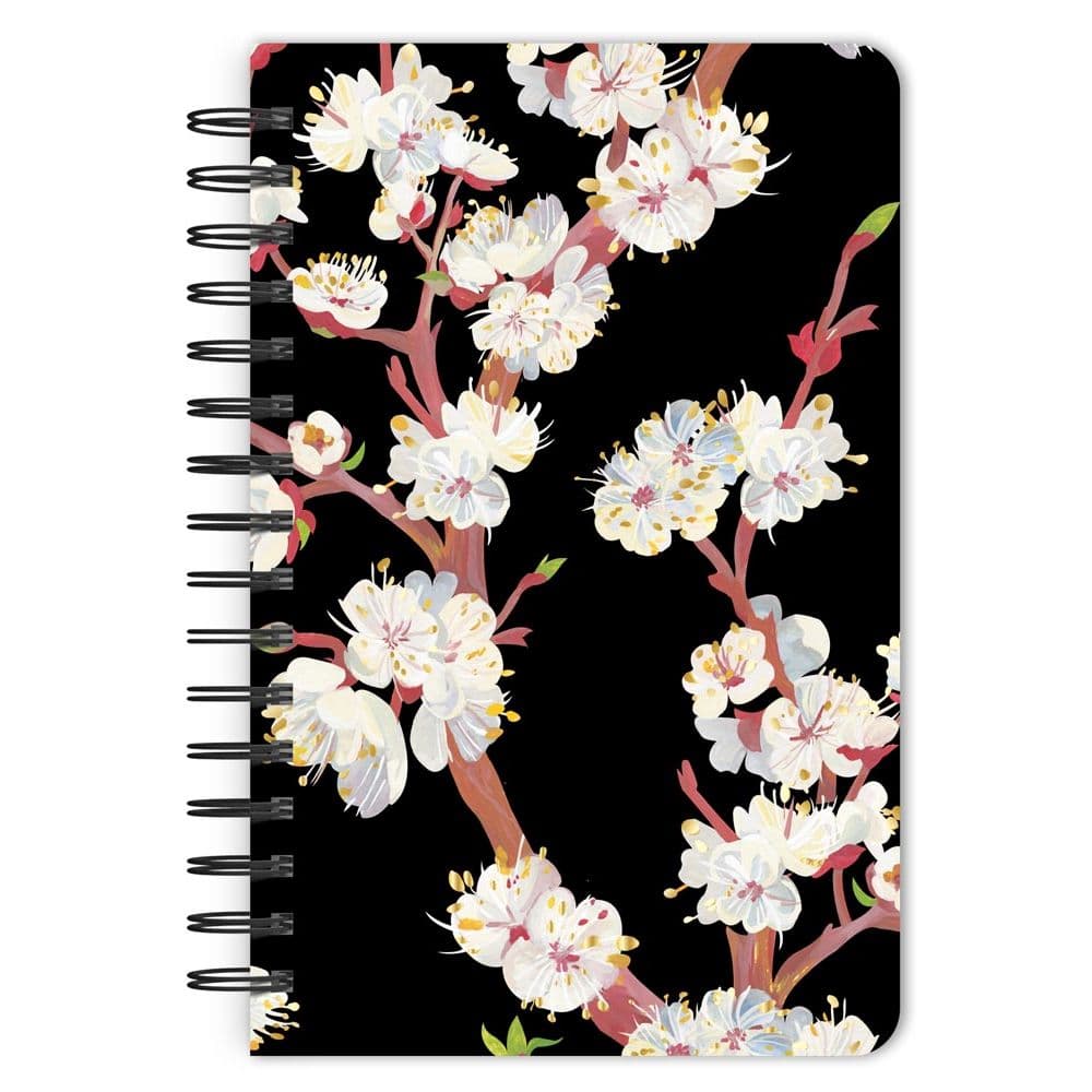 Black Foral Compact Journal Main Product Image