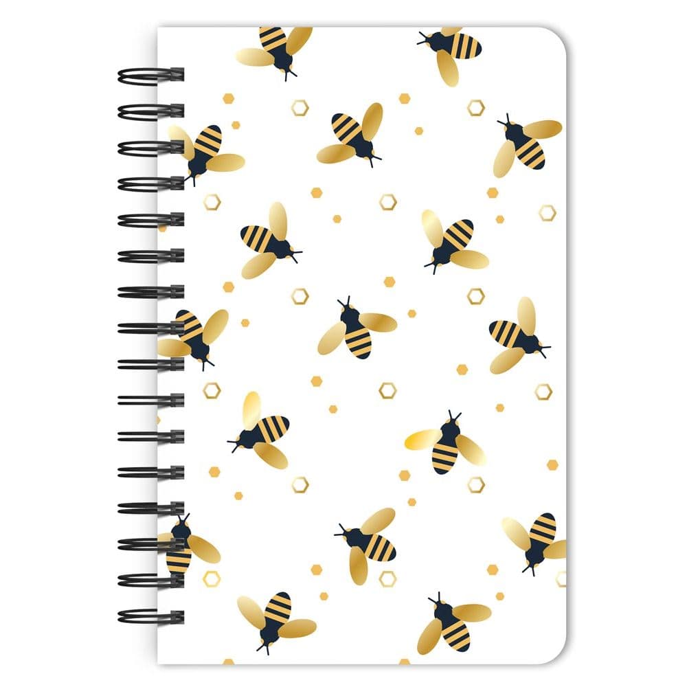 Busy Bees Foil Compact Journal