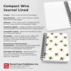 image Busy Bees Foil Compact Journal Fourth Alternate Image