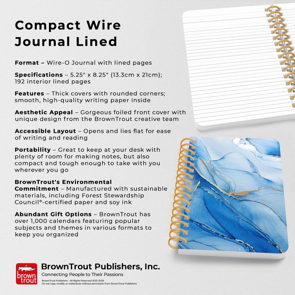 Crackled Blush Copmact Journal Fourth Alternate Image
