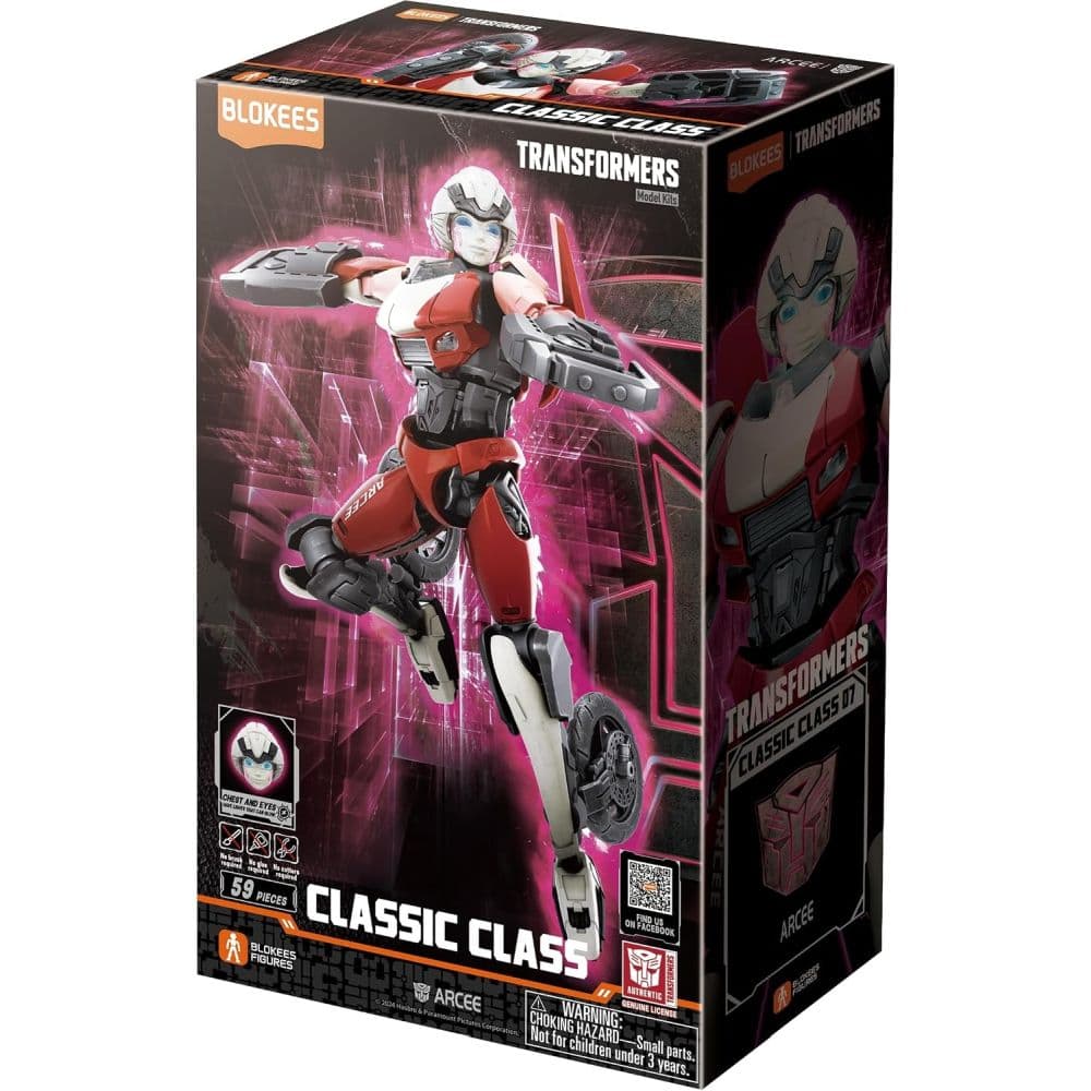 image Transformers Classic Class Arcee Model Kit Main Product Image