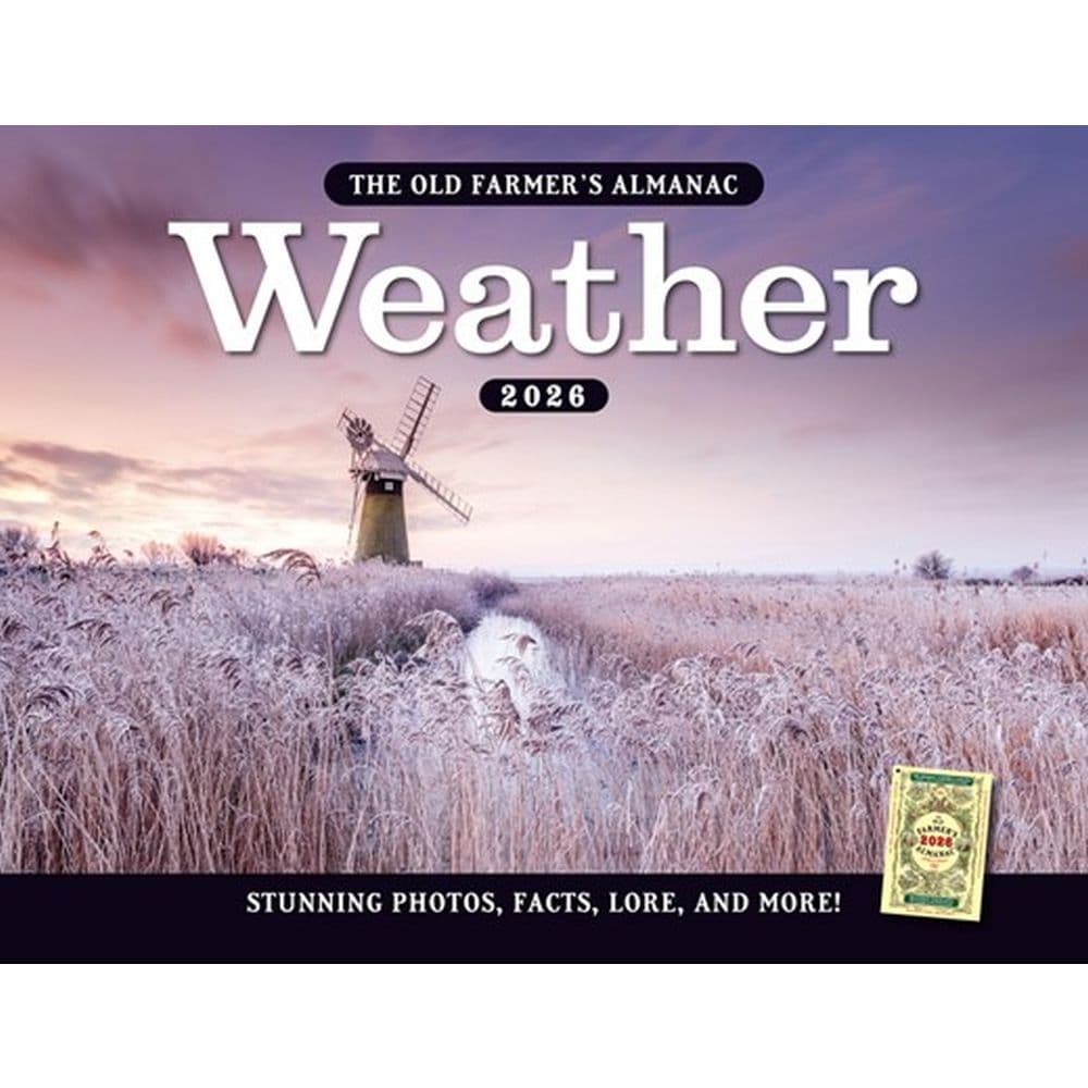 Old Farmers Almanac Weather 2026 Wall Calendar Main Product Image