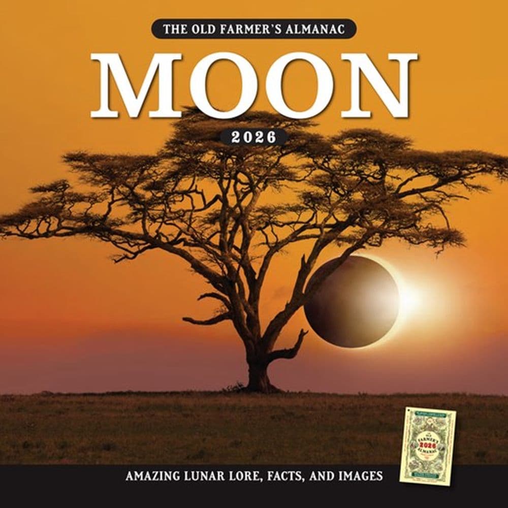 Old Farmers Almanac Moon 2026 Wall Calendar Main Product Image