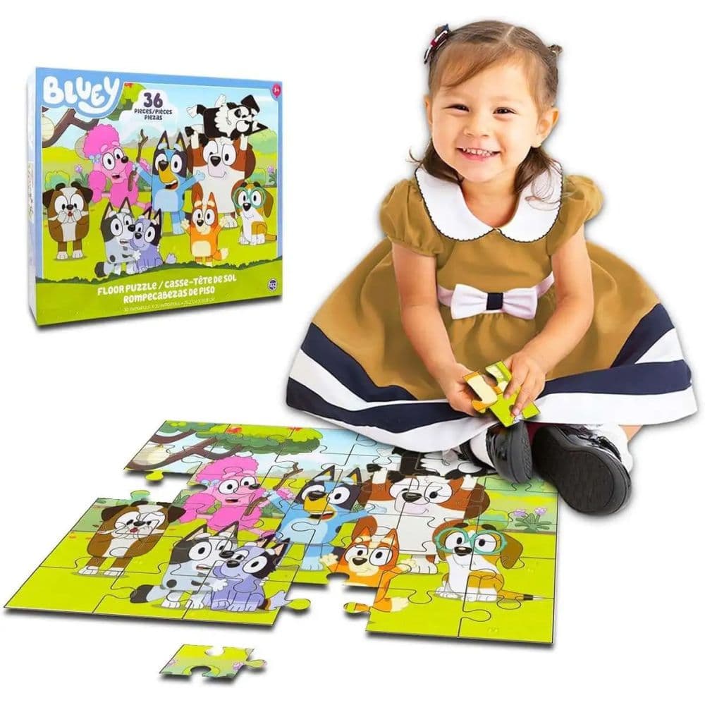 Bluey 36-Piece Floor Puzzle First Alternate Image