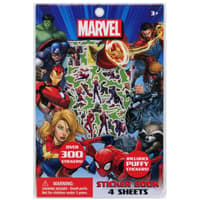 image Marvel Avengers 4 Sheet Sticker Book with Puffy Stickers Main Product Image