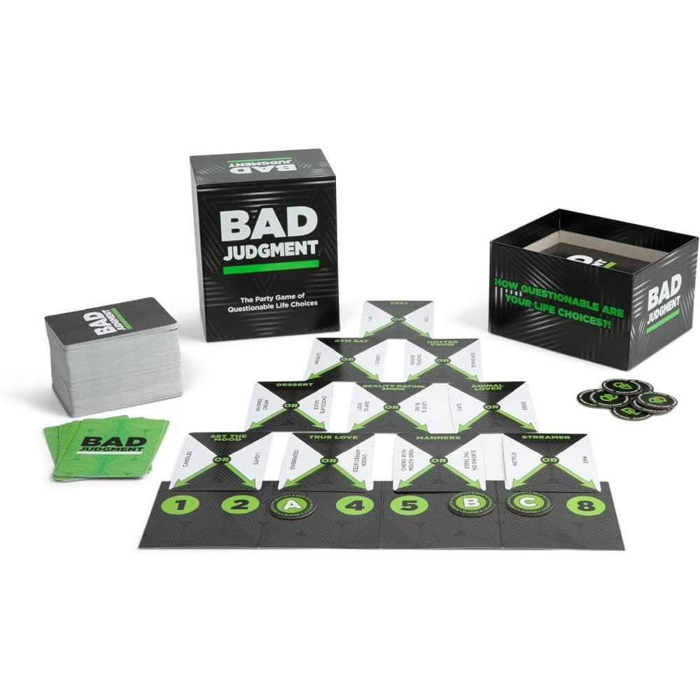Bad Judgment Party Card Game First Alternate Image