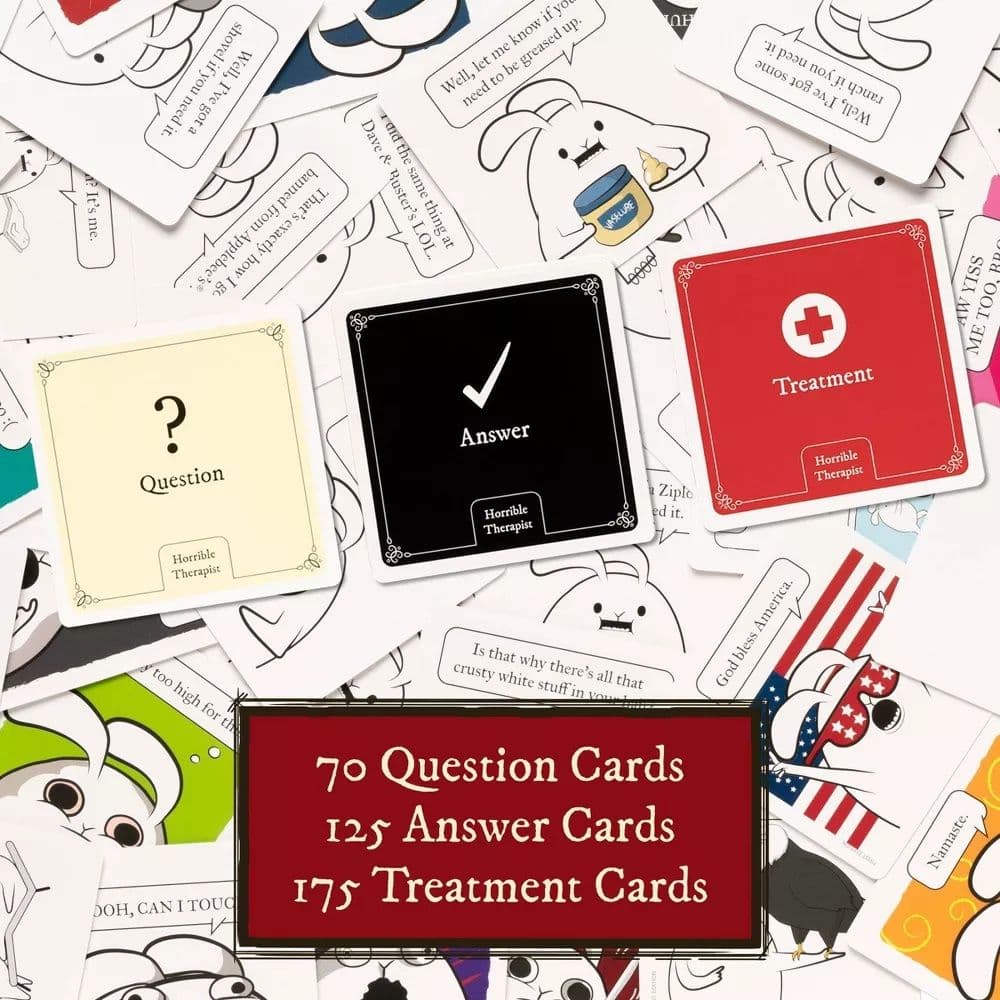 Horrible Therapist Card Game First Alternate Image