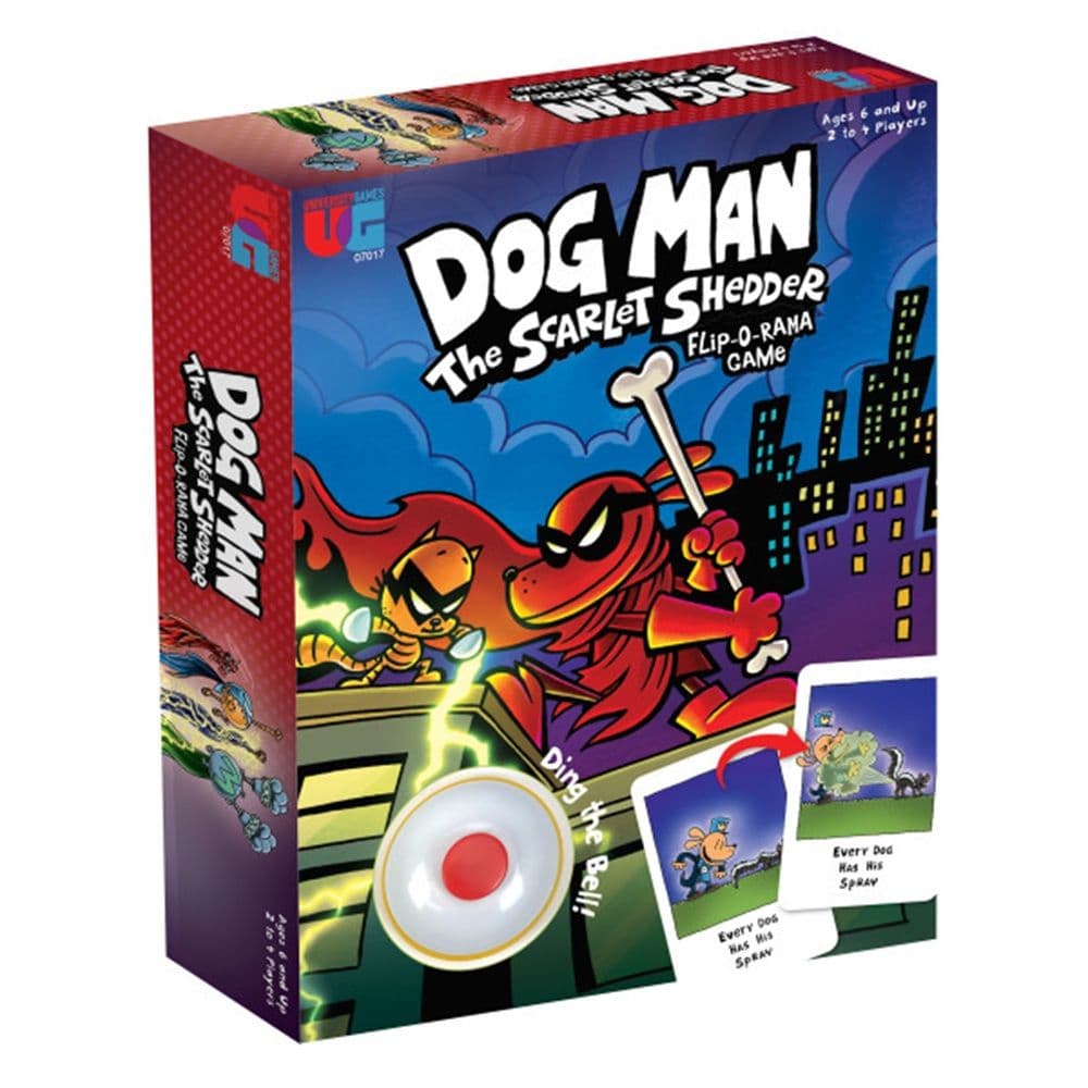 Dog Man Scarlet Shedder Flip-O-Rama Game Main Product Image